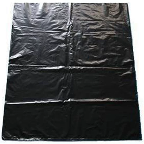 Черное большое мусорное ведро, пластиковый экологичный мусорный мешок, увеличенная толщина