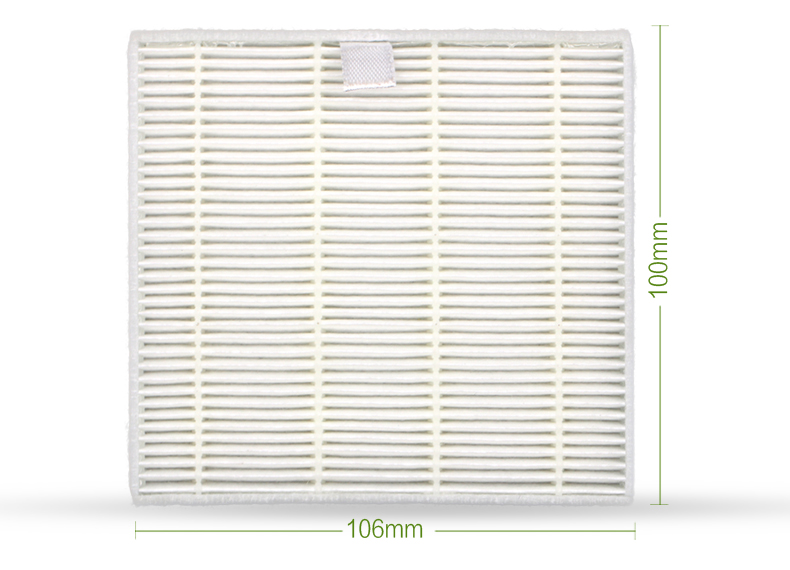 适配科沃斯扫地机器人配件DF43/DF45/DF46海帕过滤网过滤棉HEPA - 图0