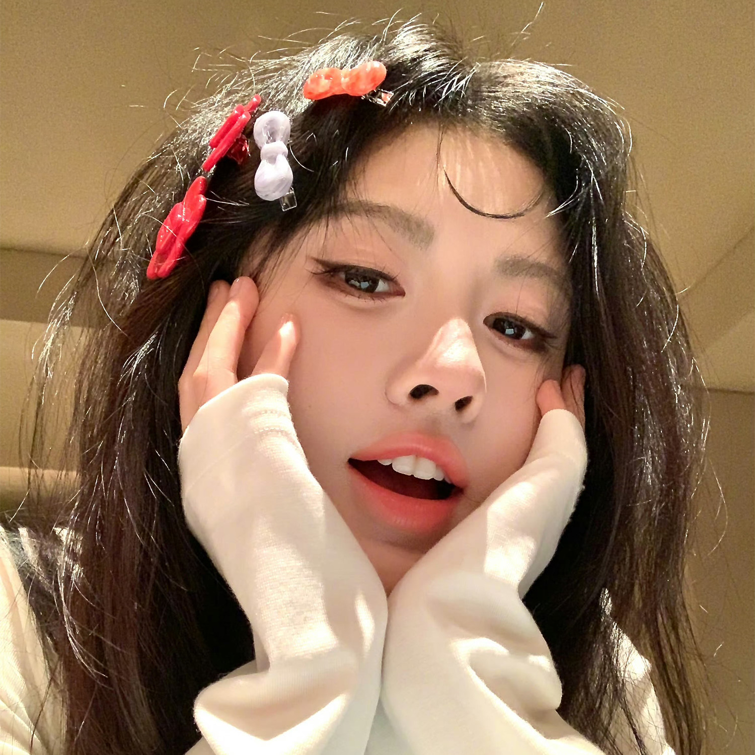 鞠婧祎同款醋酸蝴蝶结花朵发夹甜美少女百搭刘海侧边夹可爱鸭嘴夹,淘宝优惠券,粉丝福利购,淘宝优惠卷