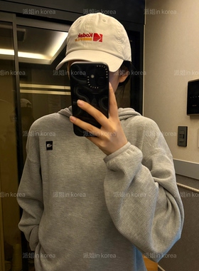 派姐in Korea柯达KODAK百搭经典刺绣棒球帽鸭舌帽男女K6243LCP12