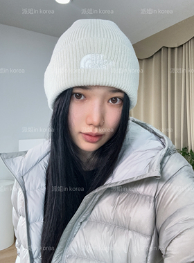 派姐 in Korea 北面普标26保暖防寒毛线帽针织帽冷帽男女NE3BS53