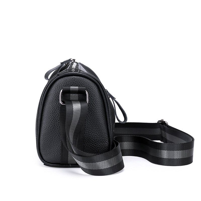 男士包新款商务休闲单肩包大容量宽肩带斜挎包头层牛皮枕头包,淘宝优惠券,粉丝福利购,淘宝优惠卷