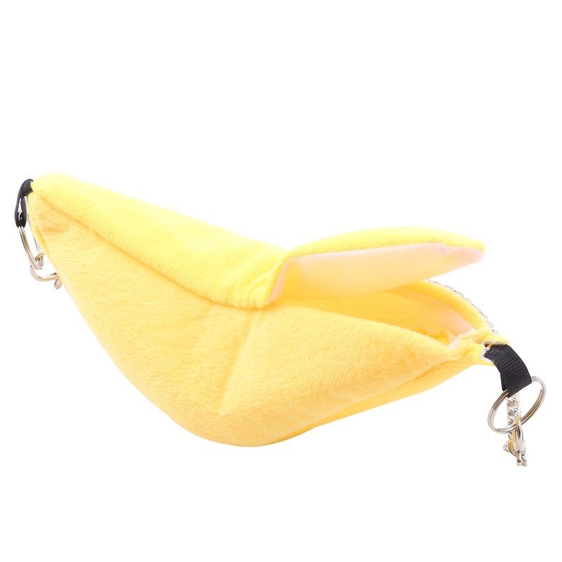 宠物吊床松鼠蜜袋鼯吊床窝悬挂式仓鼠窝保暖宠物香蕉睡袋,淘宝优惠券,粉丝福利购,淘宝优惠卷