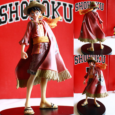 现货海贼航顶上决战造型王梦魔路飞战国四档鲁夫pvc手办模型 虎窝淘