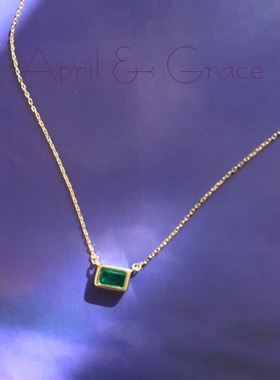 简约金其他镀金祖母绿复古女镀金