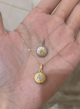 定制四月的格蕾丝意大利布契拉提风小金豆项链2024高级感锁骨链女