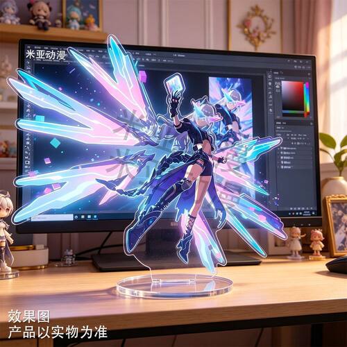 崩坏星穹铁道如是众生欢笑不已精致立牌系列银狼lv999狼尊自制 - 图2