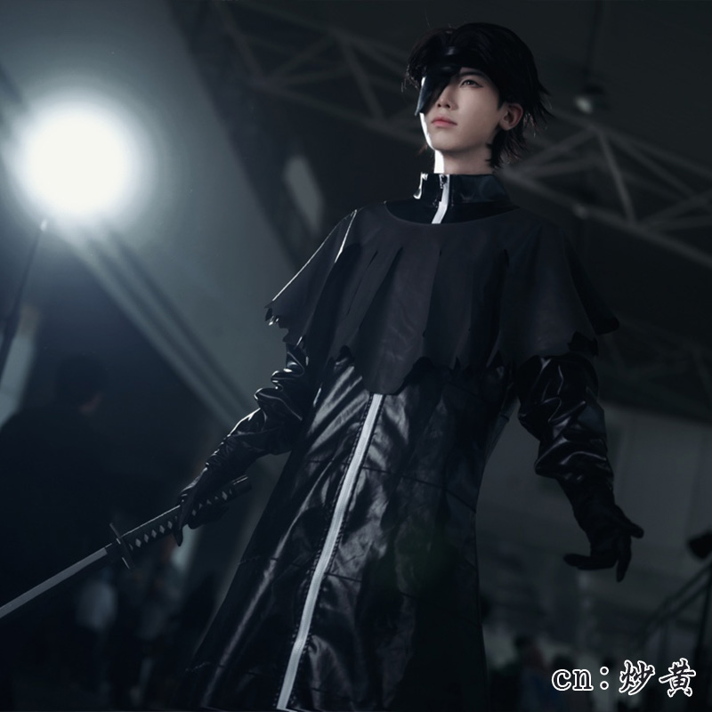 死神Bleach cos服 蓝染惣右介cosplay服装 五番队队长男装套装 - 图0