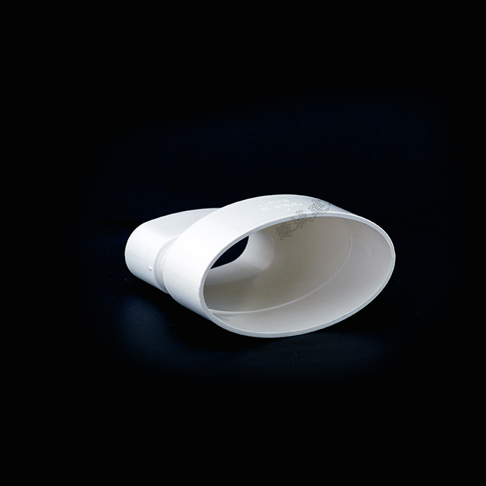 PVC110扁变50扁75扁直接 110 扁63扁管异径变径直接马桶移位配件 - 图1