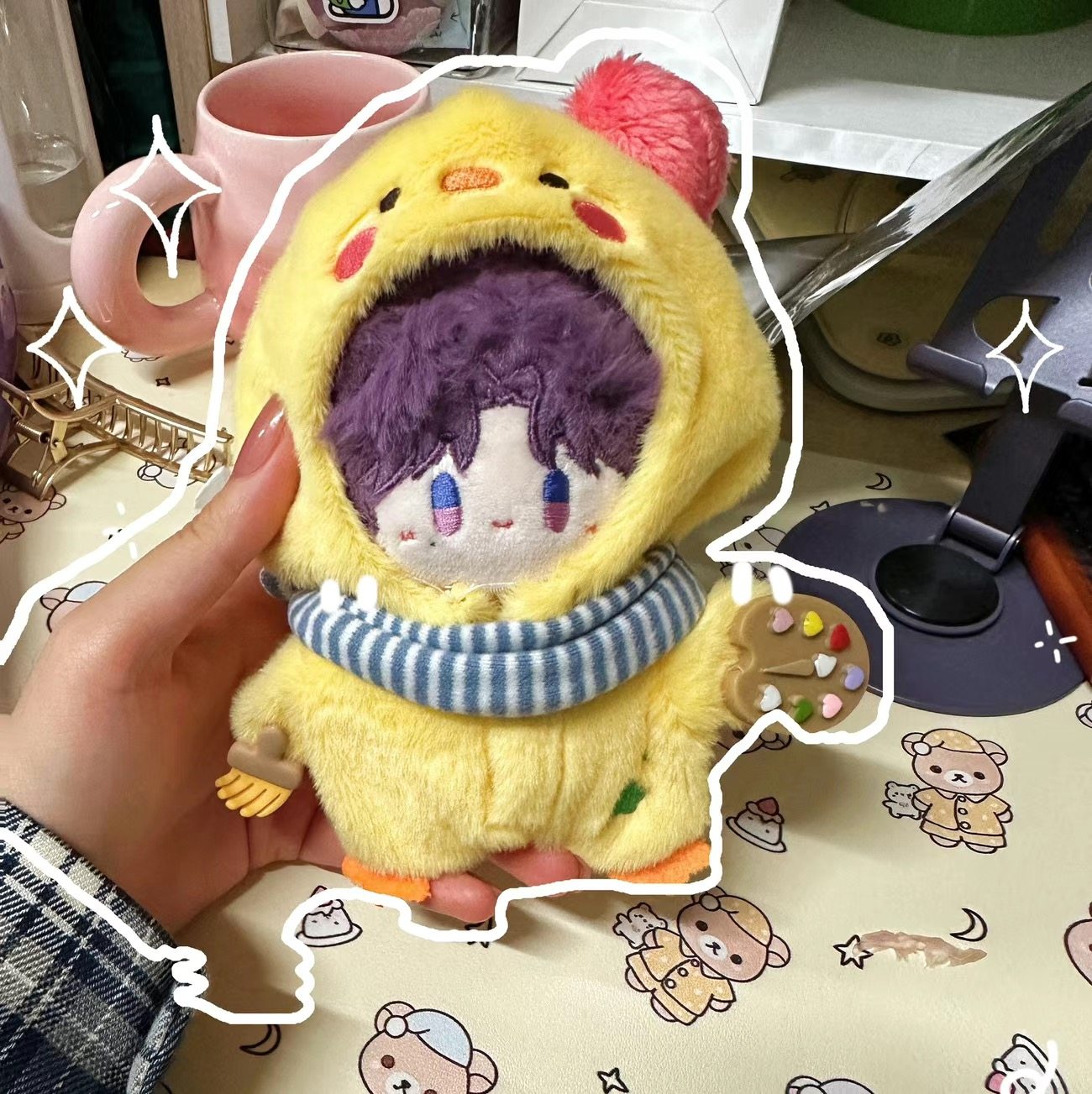 10cm棉花娃娃衣服可爱动物娃衣套装毛绒玩偶公仔换装娃衣涂鸦叽,淘宝优惠券,粉丝福利购,淘宝优惠卷