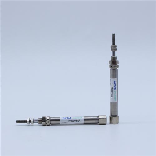 亚德客笔型气缸PSB/PTB/PB6X5X10X15X20X25X30X40X50X60-R/SU/CB - 图0