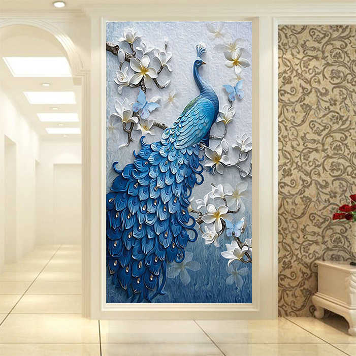 孔雀壁纸画 新人首单立减十元 21年7月 淘宝海外 孔雀壁纸画 新人首单立减十元 21年7月 淘宝海外