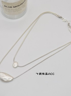 其他合金蛇骨链女双层项链