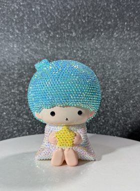 双之星满钻星星摆件贴钻存钱罐