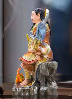 玄天上帝神像树脂玄武大帝祖师真武大帝北帝北极真君家用供奉摆件