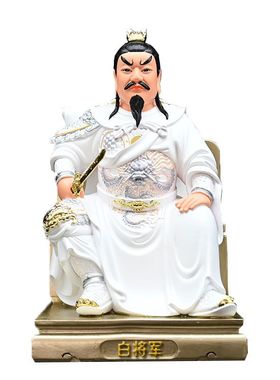 小白龙神像龙王白将军敖丙公子佛像龙子太子树脂居家工艺摆件用品