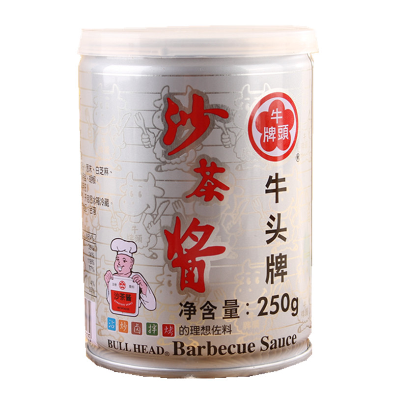 台湾牛头牌沙茶酱250g进口调味料罐头火锅蘸料调味拌卤肉酱包邮-图3