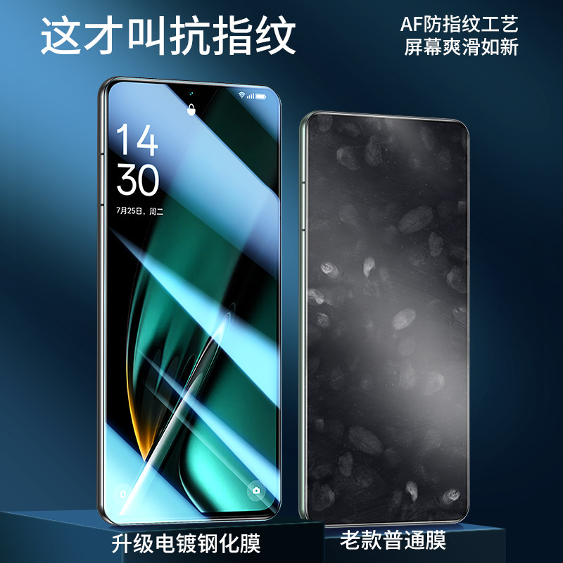 iwosty适用oppok11钢化膜K11x手机膜oppo k11全屏覆盖k11x新款k11的高清5g保护0ppo防摔k11蓝光0pp0刚化贴膜