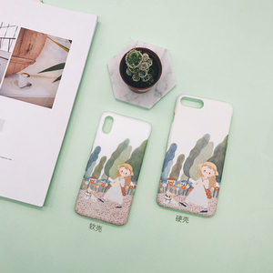 渔夫原创插画苹果全系列手机软壳