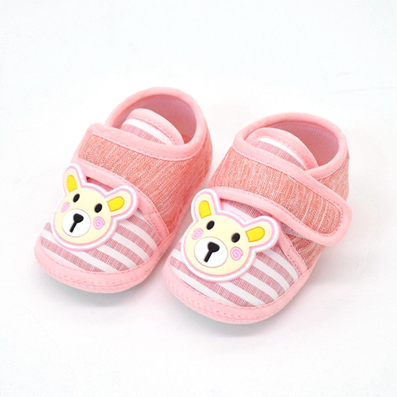 新生婴儿鞋秋季布鞋3-6-8-12个月婴儿学步鞋软底0-1岁男女宝宝鞋