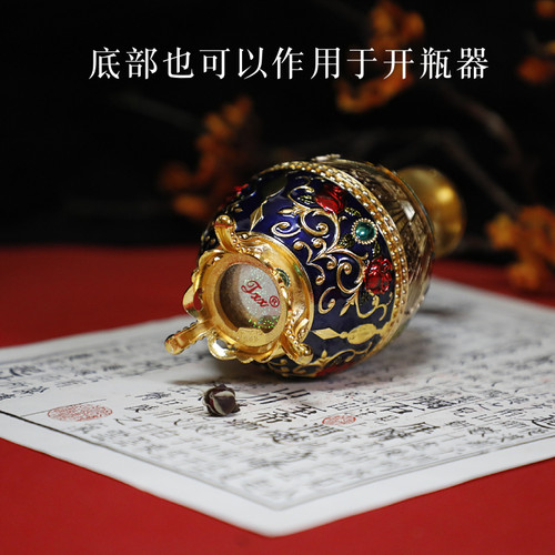 北京特色旅游纪念品景泰蓝工艺牙签盒筒罐创意家居装饰品出国礼品 - 图2