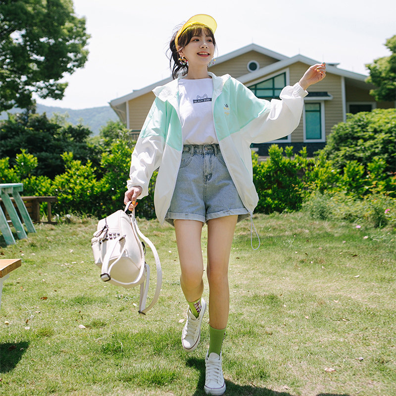 防晒衣防紫外线透气薄款百搭ins niffeilu短外套