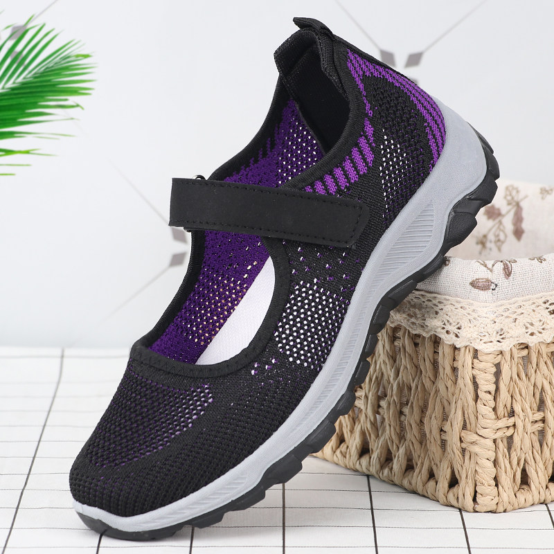 老北京布鞋女网鞋健步鞋夏季新款女鞋舒适魔术贴中老年人妈妈鞋,淘宝优惠券,粉丝福利购,淘宝优惠卷