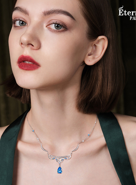 飘带系列锁骨链Eternelle女925银