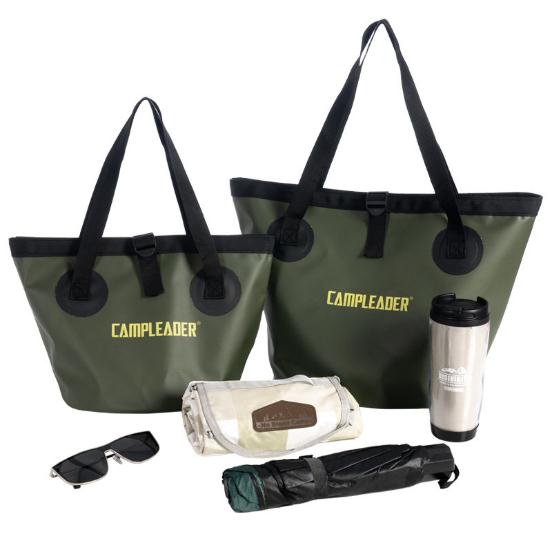 户外双用折叠水桶沙滩包露营水桶车载旅行洗脸盆泡脚桶钓鱼泡脚袋,淘宝优惠券,粉丝福利购,淘宝优惠卷