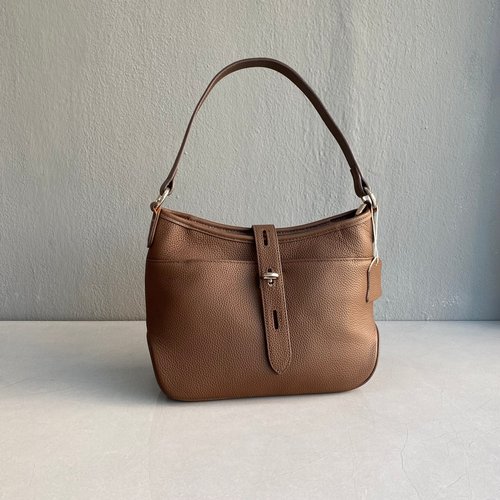 尾货~微瑕~亏本清仓头层togo牛皮小众设计实用休闲腋下包斜挎包 - 图1