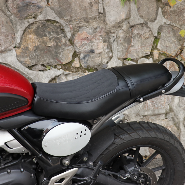 Suitable for Triumph Scrambler400X Speed400 modified integrated seat cushion retro custom modified seat cushion