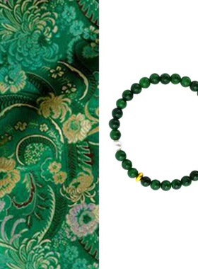 新品精美玉手串女款单圈玉石手链