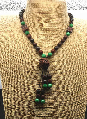 毛衣链项链佛珠隔珠玉鸣轩