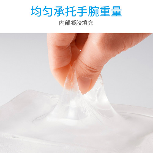 日本SANWA手枕硅胶护腕鼠标垫舒适护腕垫手掌托腕托男女家用办公 - 图1
