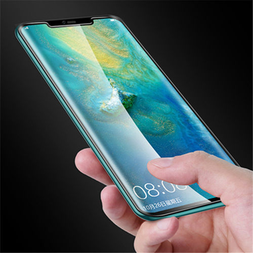 适用华为P60 荣耀30 50 NOVA7 8 MATE20 P30 40PRO全屏曲面手机钢化玻璃膜边胶全胶 - 图0