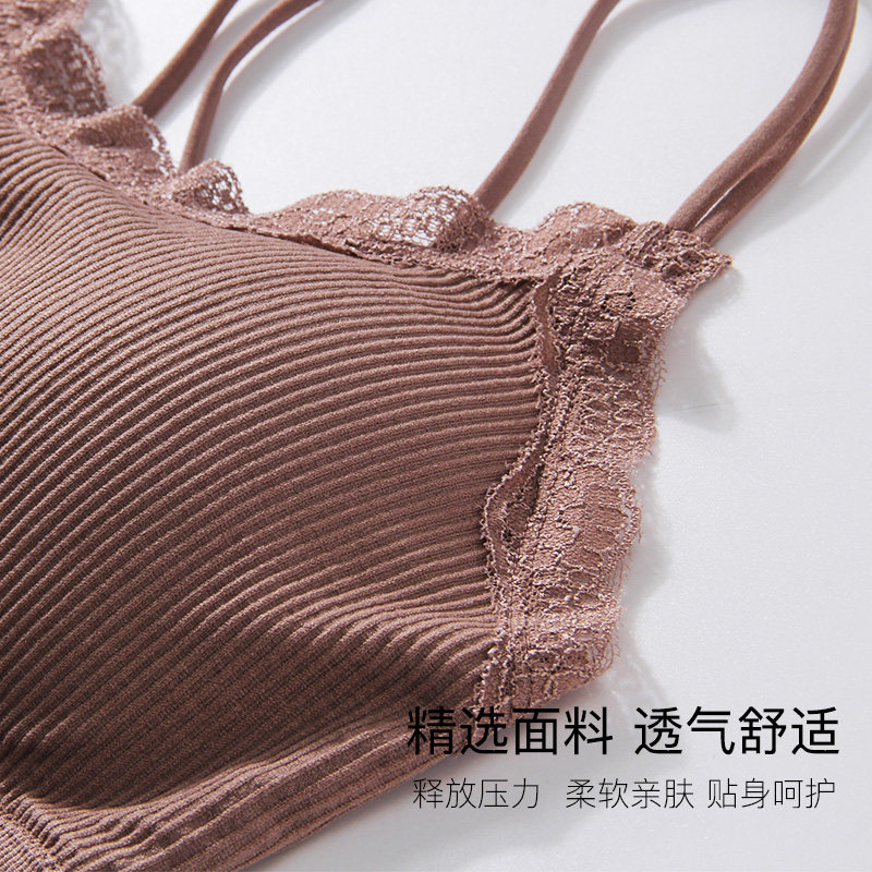 无钢圈薄款美背网红爆款运动文胸 狄嘉伦文胸