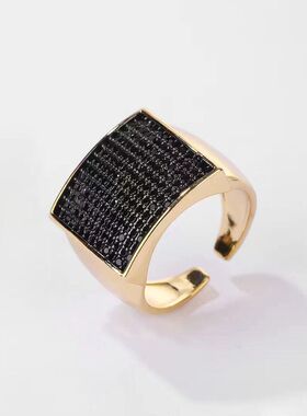 轻奢跨境欧美个性戒指个性复古