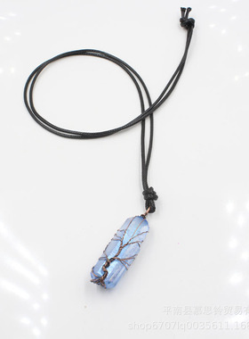 蓝色吊坠蓝色吊坠欧美生命树新品