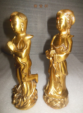 善财童子风水摆件佛像