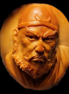 【三疯罗汉】苏工2.0橄榄核手串浮雕双面写实十八罗汉核雕手链男