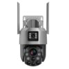 Small squinting 80x optical zoom wireless camera wifi4k outdoor full color 6-inch camera surveillance home
