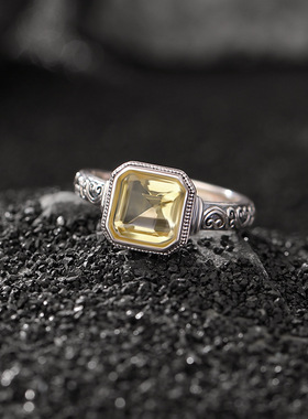 本月新品限时优惠如意方形戒指