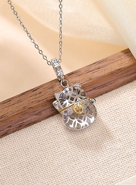 本月新品限时优惠招财猫项链女