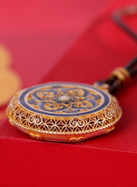 本月新品限时优惠珐琅吊坠项链