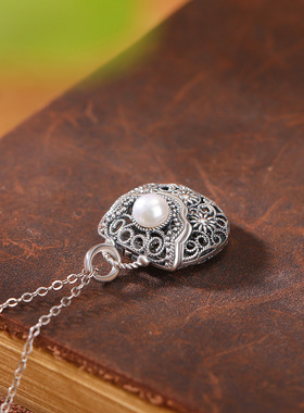 珍珠吊坠项链本月新品限时优惠