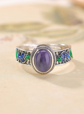 本月新品限时优惠珐琅设计戒指