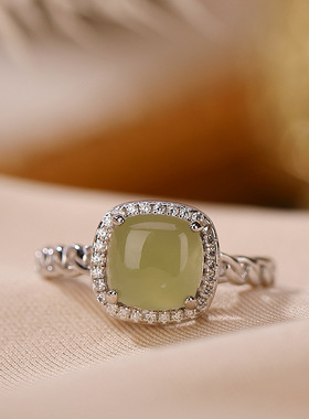 青玉食指戒指本月新品限时优惠