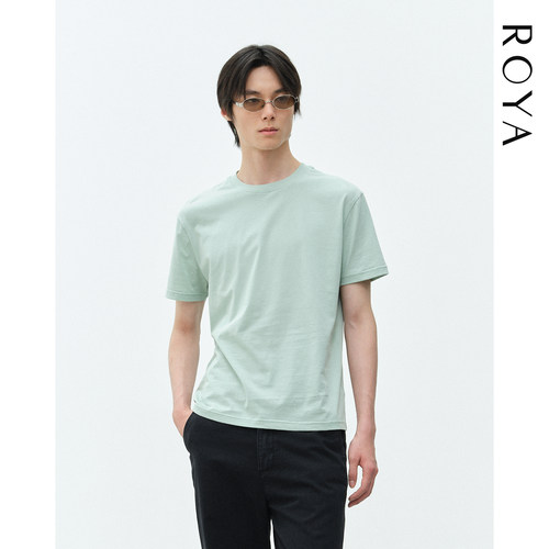 ROYA丨STYLEM/瀧定大阪天竺棉短袖 夏季新品清爽冷感 - 图2