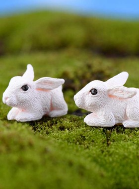 微景观可爱风摄影盆栽玩具小动物