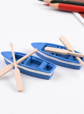 diy微景观生态瓶手工船桨小摆件